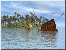 Bateau Echou�